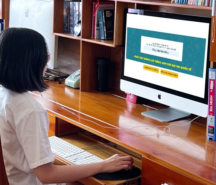 Học sinh tham gia vòng trải nghiệm trực tuyến