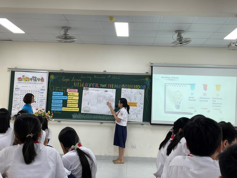 A person teaching a class

Description automatically generated with low confidence