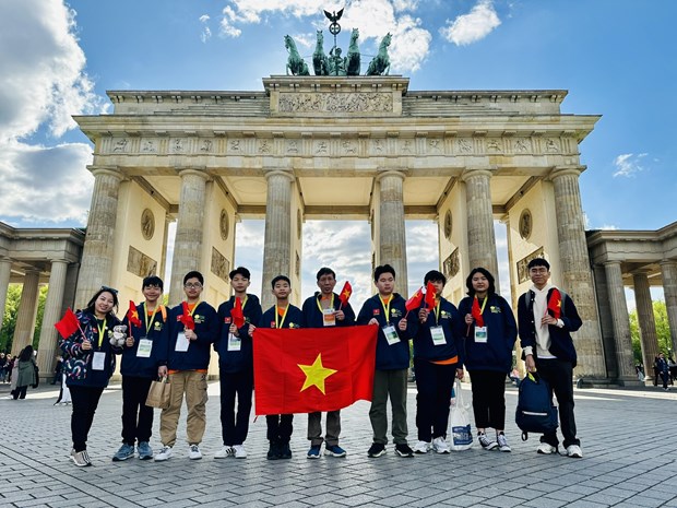 Hoc sinh Ha Noi doat 5 huy chuong vang Olympic Toan quoc te hinh anh 1