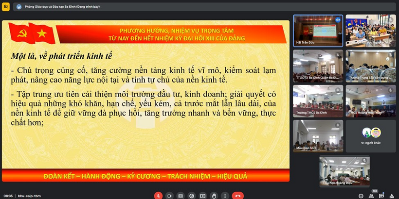 A screenshot of a video chatDescription automatically generated